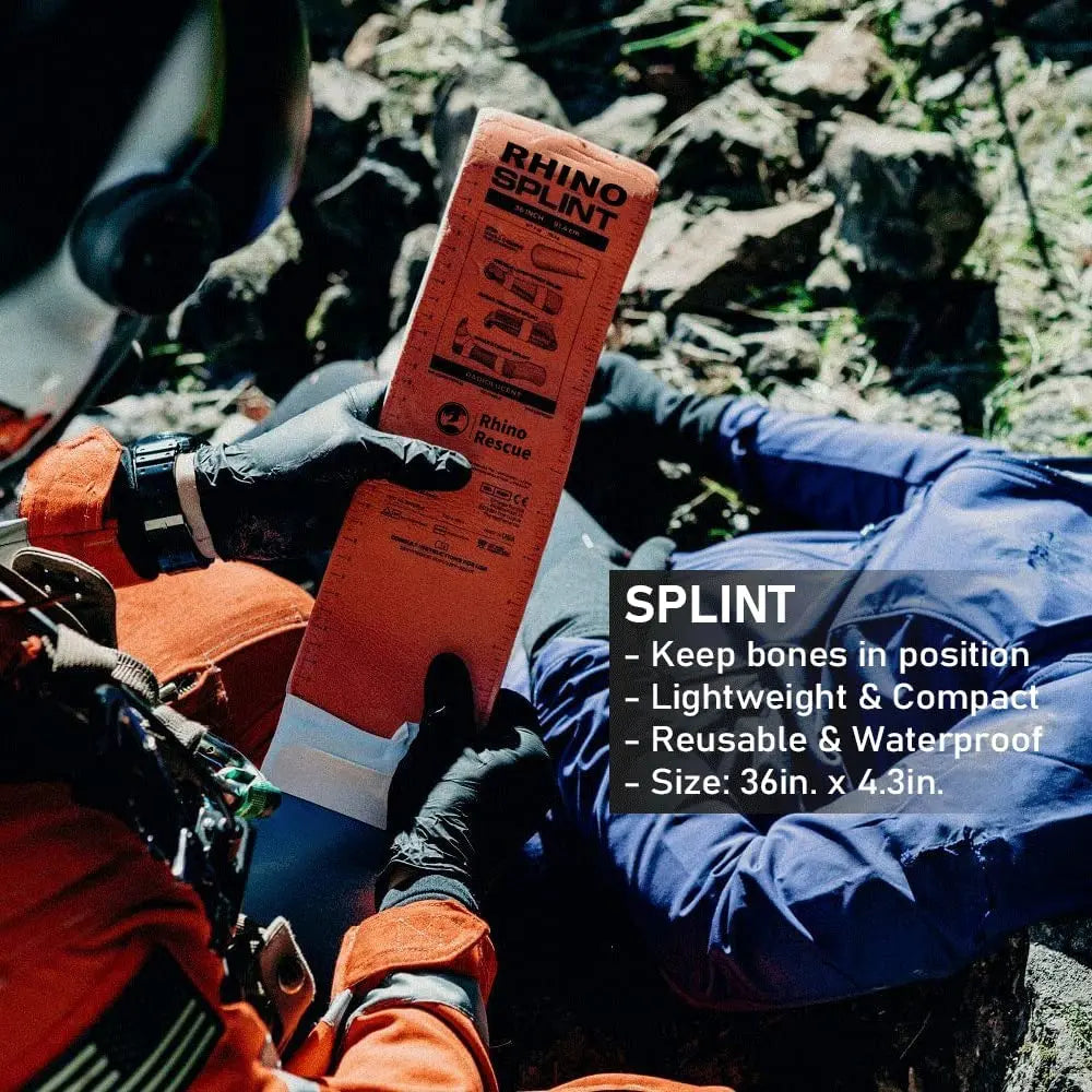 RHINO RESCUE Splint – Professionele Medische Spalk voor Noodgevallen